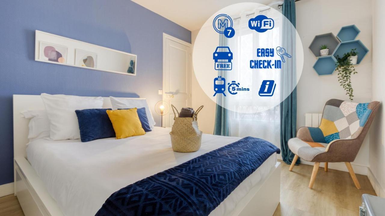 Apartamento Metro 7 - Gare C - Parking Private- Easy Check-In Ivry-sur-Seine Exterior foto